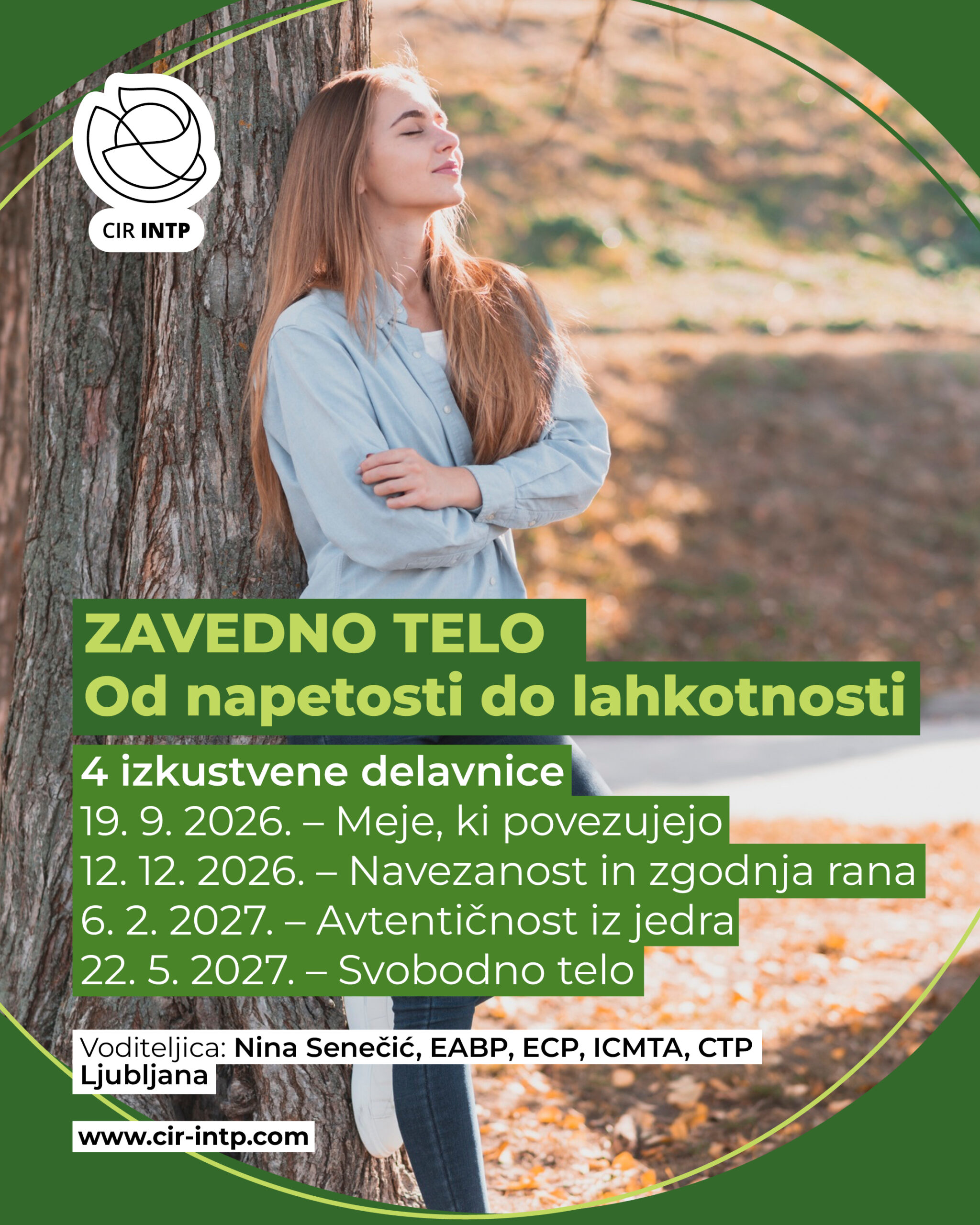 ZAVEDNO TELO: od napetosti do lahkotnosti